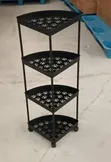 4-Tier Corner Shelf Rack - 3