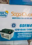 Saga Quality Gel Battery Maintenance Free 40Ah/12V - 1