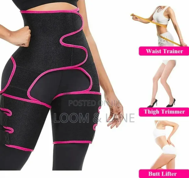 3-in-1 Slimming Waist Leg Belt Hip Girdle - 1