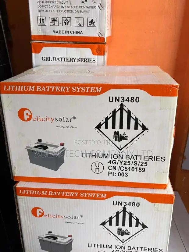 Felicity 12V 200Ah Lithium Solar Battery 2.56kWh LiFePO4 - 1