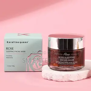 Keratine Queen Rose Sleeping Facial Mask
