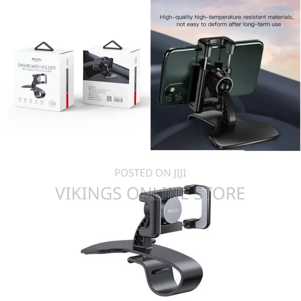 Go-Des C103 Car Dashboard Phone Holder Stand - 1