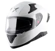 Axor Apex Motorcycle Helmet - Solid Grey - 2