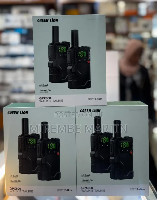 Green Lion GPX600 Walkie Talkie - 1