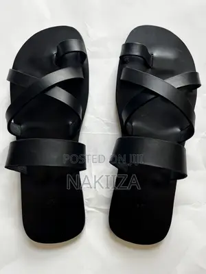 Pure Leather Men's Casual Sandals