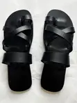 Pure Leather Men's Casual Sandals - 1