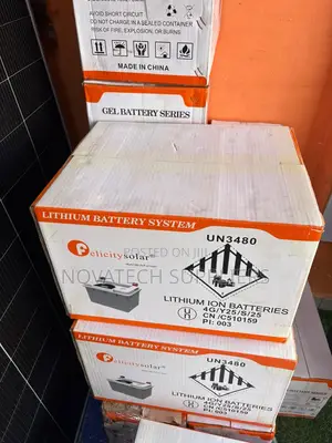 Felicity 12V 1.28kWh Lithium Solar Battery with Smart BMS