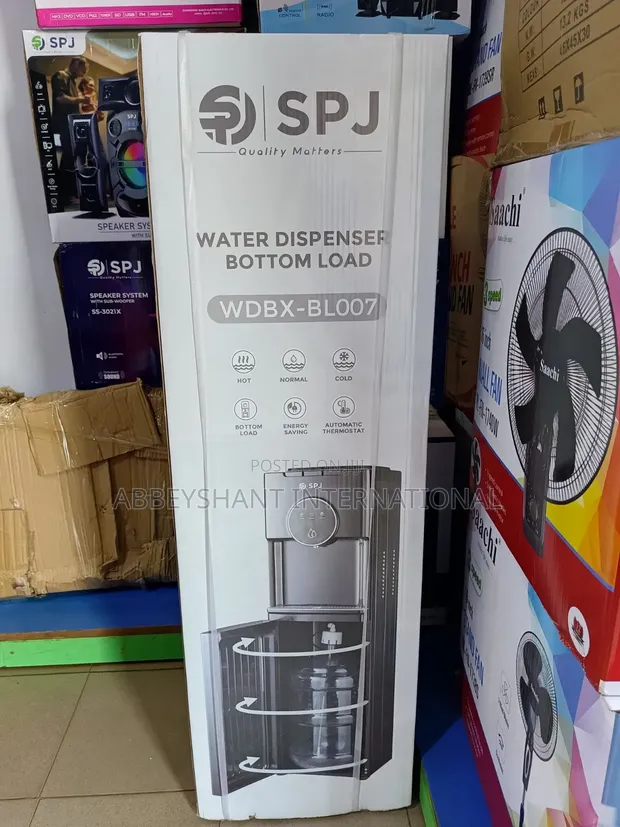 SPJ Bottom-Load Water Dispenser (3 Taps) - 1