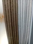 Modern Two-Tone Curtains, Sold Per Meter - 1
