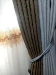 Modern Two-Tone Curtains, Sold Per Meter - 2