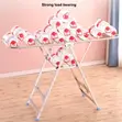 Folding Clothes Drying Rack - Stainless Steel - 4