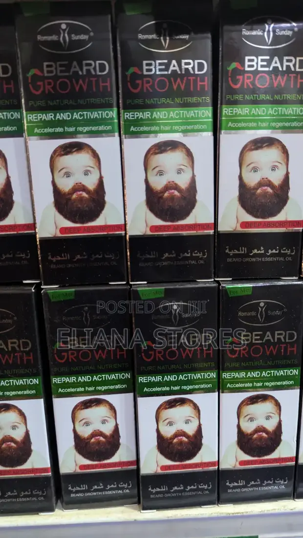 Romantic Sunday Beard Growth Essential Oil - 1