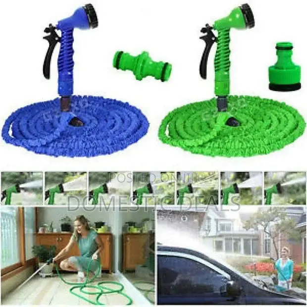 15m Magic Flexible Water Hose Pipe with Spray Gun - 1