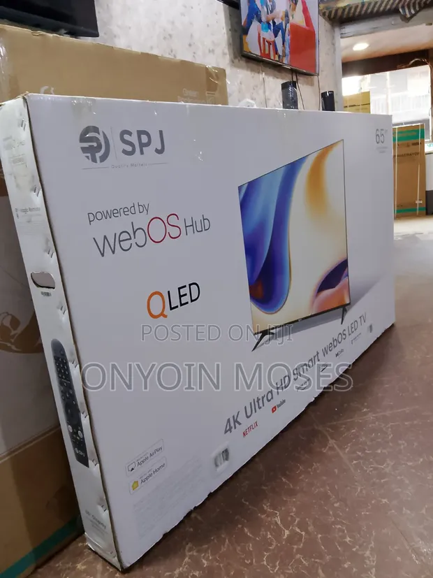 65" SPJ QLED TV with webOS Hub Technology - 1