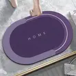 Diatomite Stone Bath Mat - Purple Home Design - 1