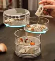 360-Degree Rotating Acrylic Jewelry Organizer - 2