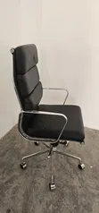 Used Pure Leather Adjustable Office Chair - 2