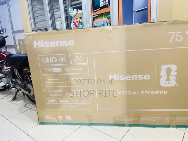 Hisense 75-inch A6 Series UHD TV - 1