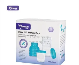 Mom Easy Breast Milk Storage Cups (180ml)
