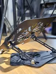 2-in-1 Ergonomic Laptop Stand with Smartphone Holder - 4