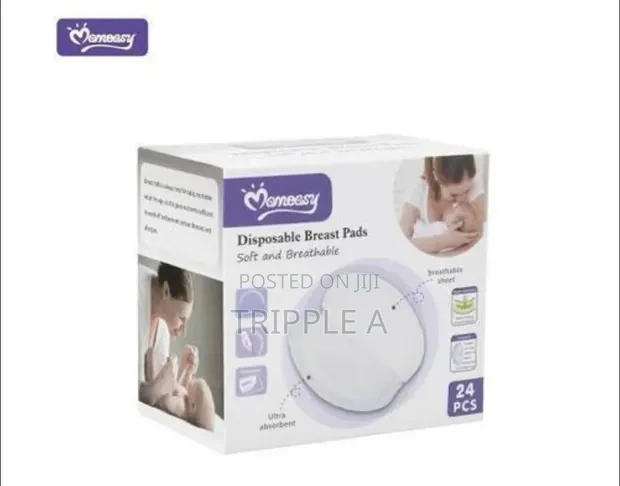 24pcs Soft Breathable Disposable Breast Pads - 1