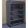 Metallic Wardrobe - 3 Column Storage - 2