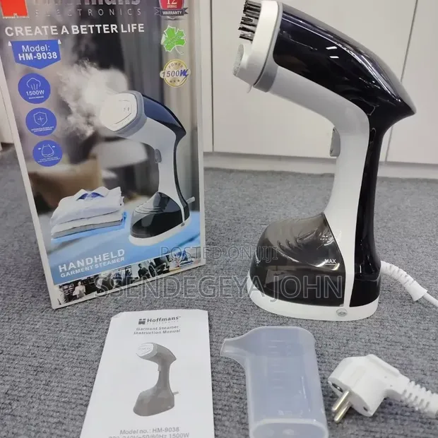 Hoffmans HM-9038 Handheld Garment Steamer - 1