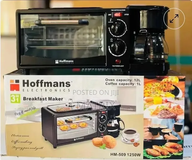 Hoffman's 3-in-1 Home Breakfast Machine HM-509 - 1