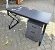 120cm Office Desk with 3 Drawers - New - 2