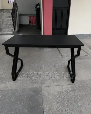 Executive Desk 120cm Black X Base Office Workstation