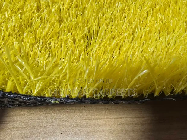Yellow Colored Artificial Turf - 1