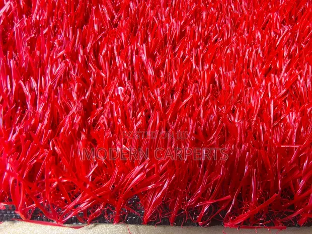 Red Artificial Turf - 1
