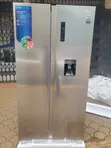 710L Midea Side by Side Fridge - Silver - 1