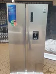 710L Midea Side by Side Fridge - Silver - 2