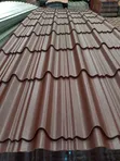 Supertile Chocolate Brown Iron Sheets - Gauge 28 - 1