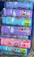 Kids Water Bottle with Straw, 600ml, Leakproof - 2
