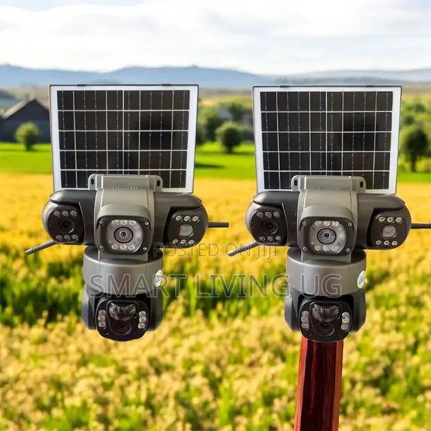360° PTZ Solar Security Camera with Solar Panel - 1