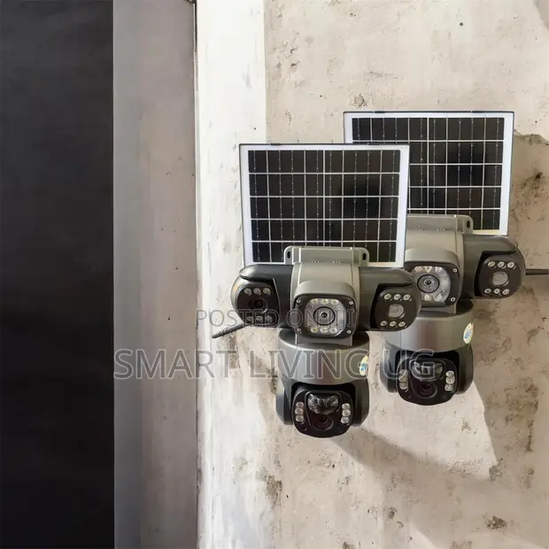 Weatherproof Solar Security Camera for Home/Business - 1
