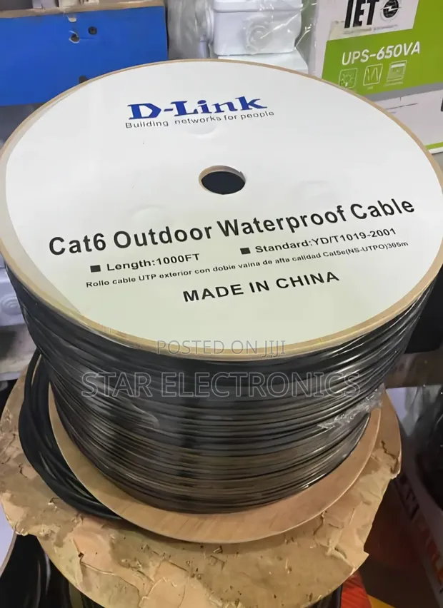 Cat 6 Outdoor Waterproof Internet Cable (305m) - 1