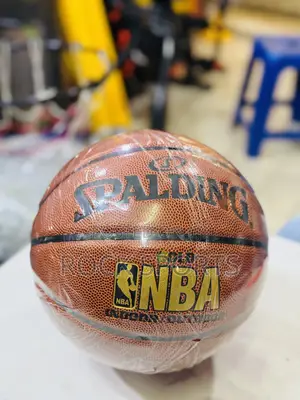 NBA Gold Basketball - Original Leather