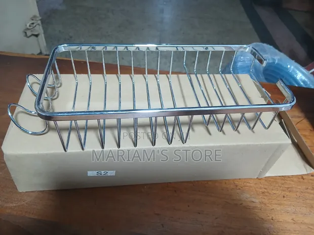 Wall-Mounted Soap Dish / Bathroom Organizer - 1