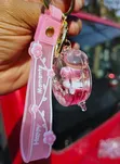 Liquid-Filled Keychain Accessories - Doughnut & Balloon Charms - 2