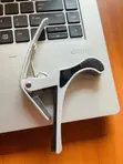 Brand New Original Mixed Silver and Black Guitar Capo - 2