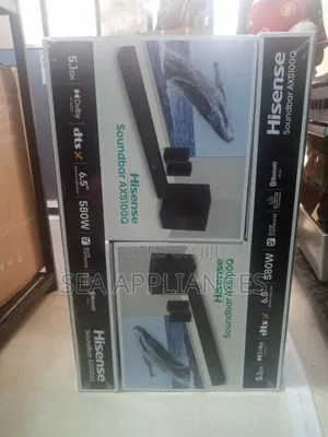 Hisense AX5100Q Soundbar - 580W, Brand New