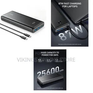 Anker 25,600mAh Power Bank - 87W Laptop Charger