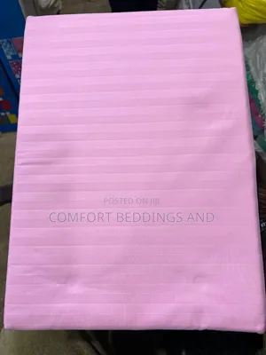 Cotton Bedsheet Set - Pink
