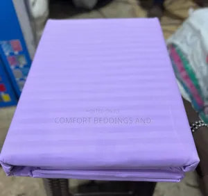 Cotton Bedsheet Set - Light Purple