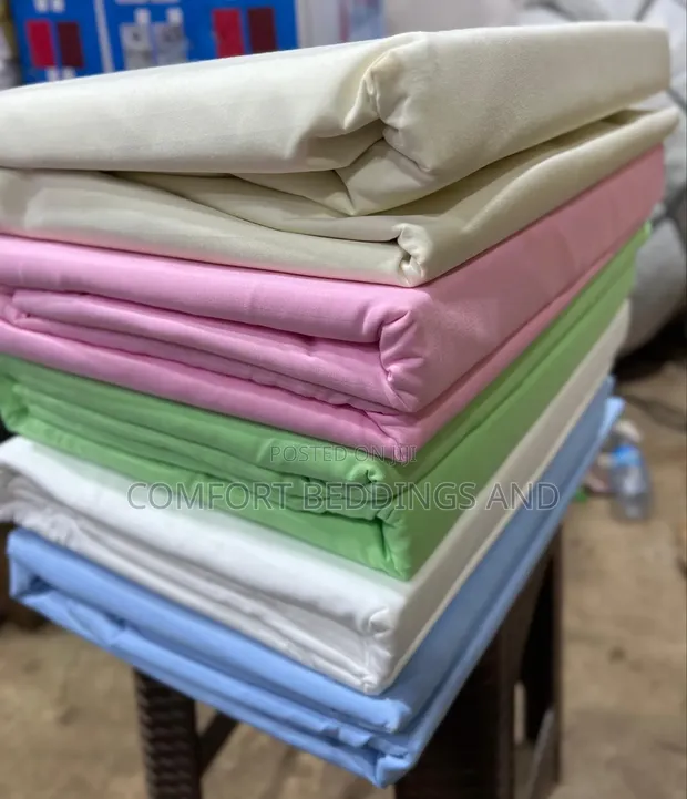 Two Pillowcase Bedsheets - Cream - 1