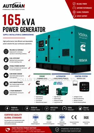 Cummins 40kVA Diesel Generator