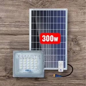 Blue Carbon 300W Solar Flood Light